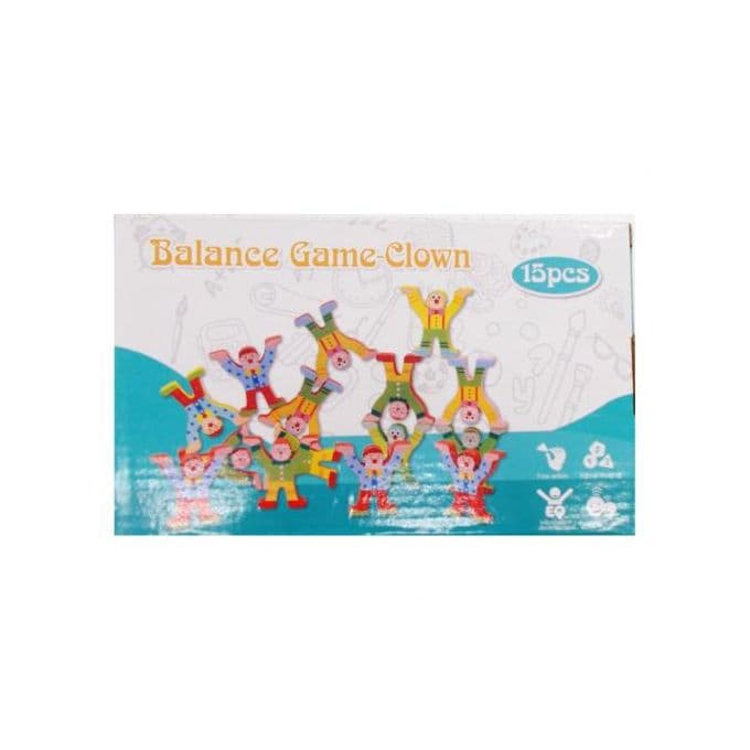 Jeux d'équilibre clown en bois Jeux d'équilibre clown en bois