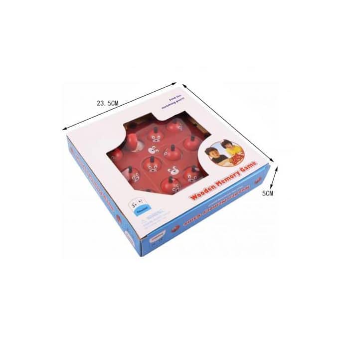Jeu de correspondance de mémoire en bois Jeu de correspondance de mémoire en bois