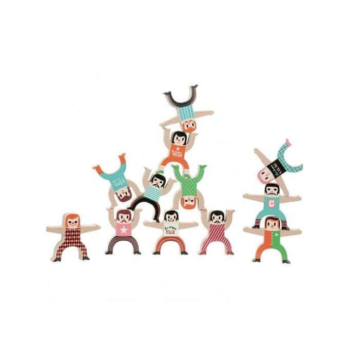 Jeux d'équilibre clown en bois Jeux d'équilibre clown en bois