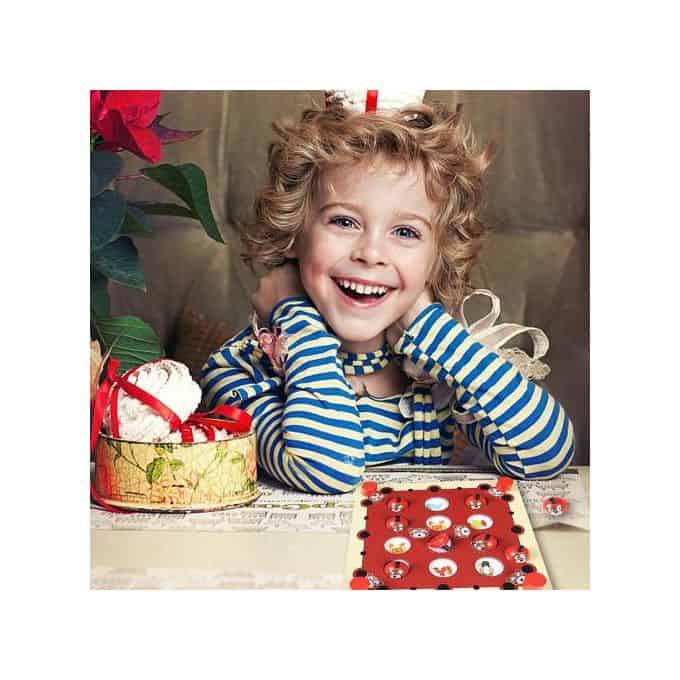 Jeu de correspondance de mémoire en bois