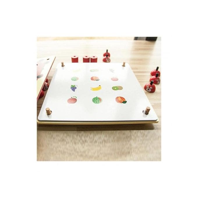 Jeu de correspondance de mémoire en bois Jeu de correspondance de mémoire en bois