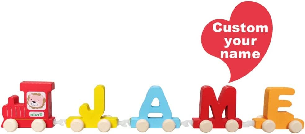 Jouet de train de lettres Jouet de train de lettres