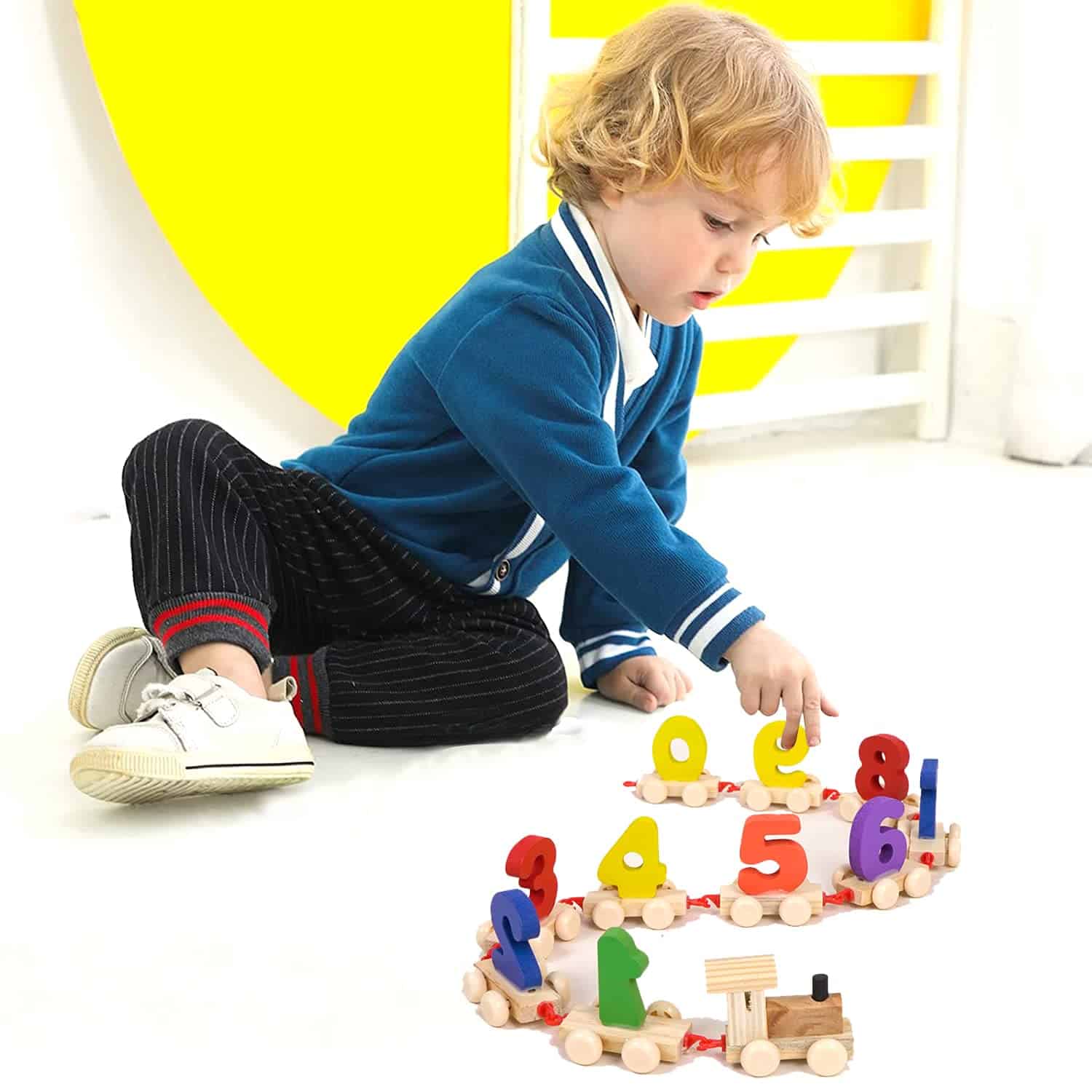 Jouet de train numérique