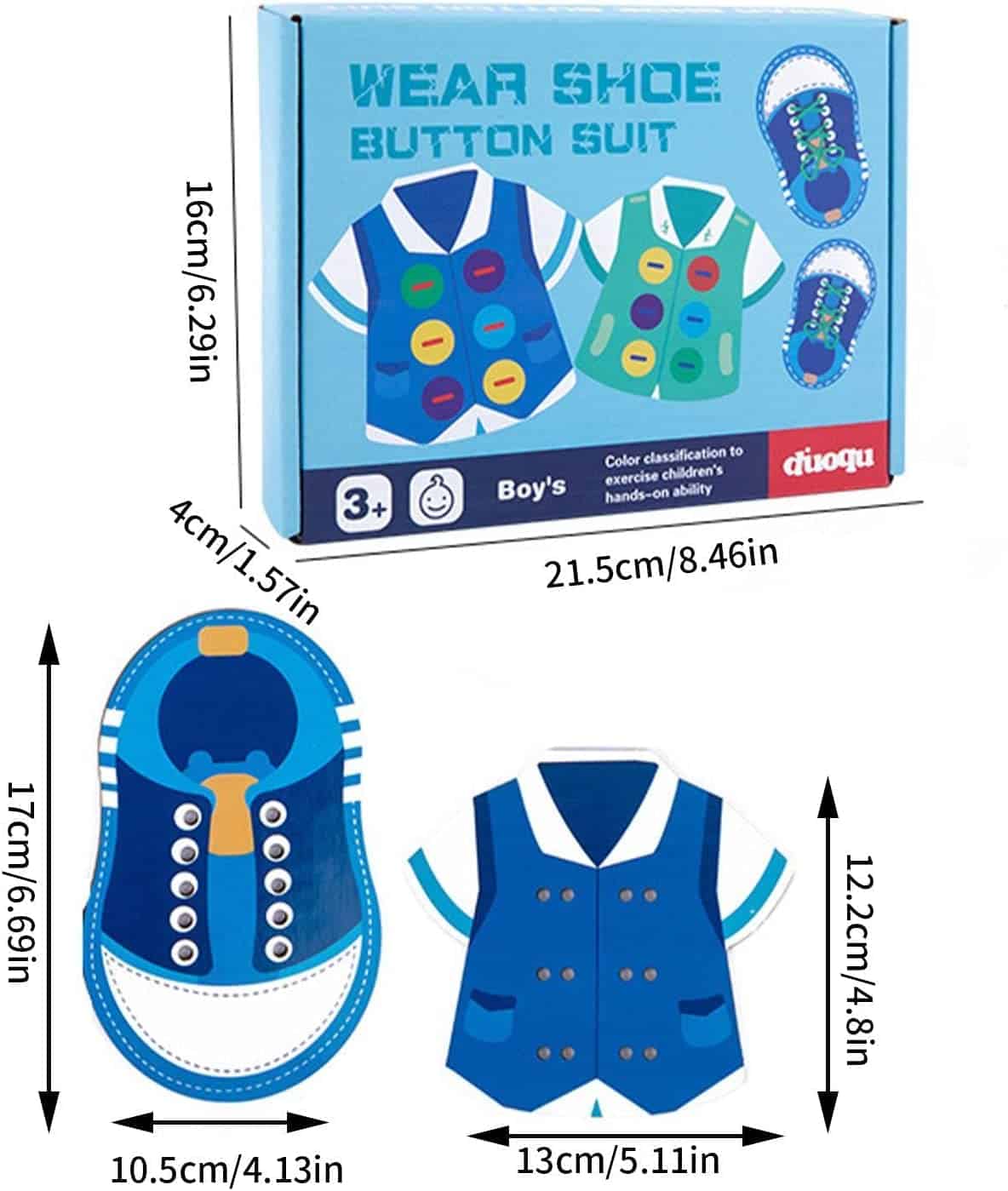 Jouet d’entraînement au laçage