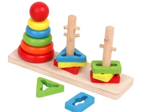 Tour arc-en-ciel à trois colonnes