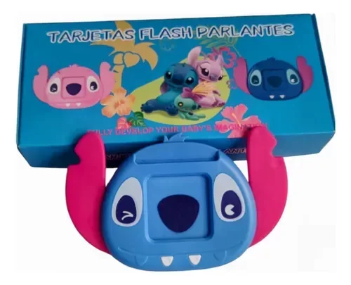 cartes flash parlantes stitch